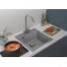 Кухонная мойка GRANFEST URBAN 245 темно-серый
