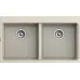 Кухонная мойка RIVELATO AXEL 90-2D beige scuro