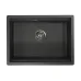 Кухонная мойка GRANULA KS-6045U черный/матовый