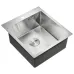 Кухонная мойка MILACIO Denia 46 Steel MC.77479 вороненая сталь