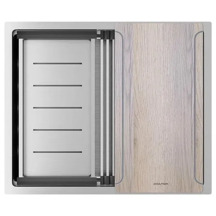 Кухонная мойка PAULMARK NEXT-MULTI SINK PM785445-BS