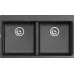 Кухонная мойка RIVELATO AXEL 90-2D antracite