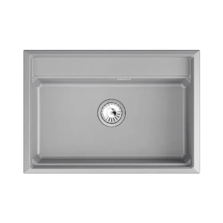 Кухонная мойка GRANULA KS-7301i алюминиум