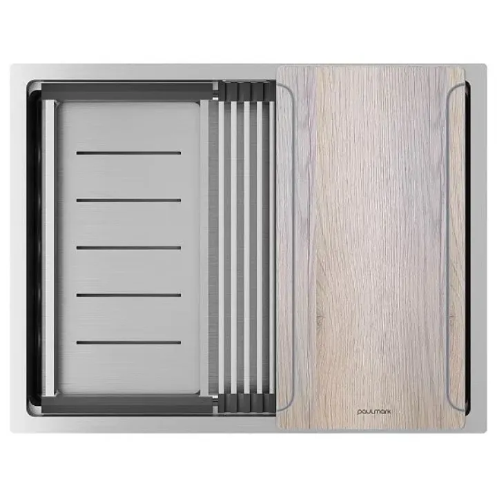 Кухонная мойка PAULMARK NEXT-MULTI SINK PM785845-BS