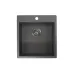 Кухонная мойка GRANULA GR-4600 графит/матовый