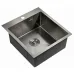 Кухонная мойка MILACIO Denia 46 Steel MC.77479 вороненая сталь
