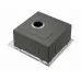 Кухонная мойка MILACIO Denia 46 Steel MC.77479 вороненая сталь