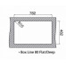 Кухонная мойка RODI Box line 80 Flat inset Left