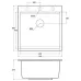 Кухонная мойка EMAR EMQ-1520.Q барит