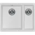 Кухонная мойка KUCHENSTERN UNDER 60-2 белый