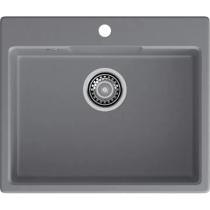 Кухонная мойка GRANFEST URBAN 658 темно-серый