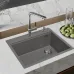 Кухонная мойка RIVELATO TESORO 605-R grigio metallizz