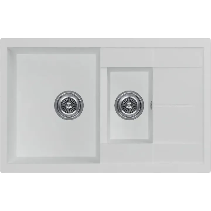 Кухонная мойка KUCHENSTERN FLUG 60-2 белый