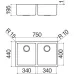 Кухонная мойка BARAZZA 1X842S