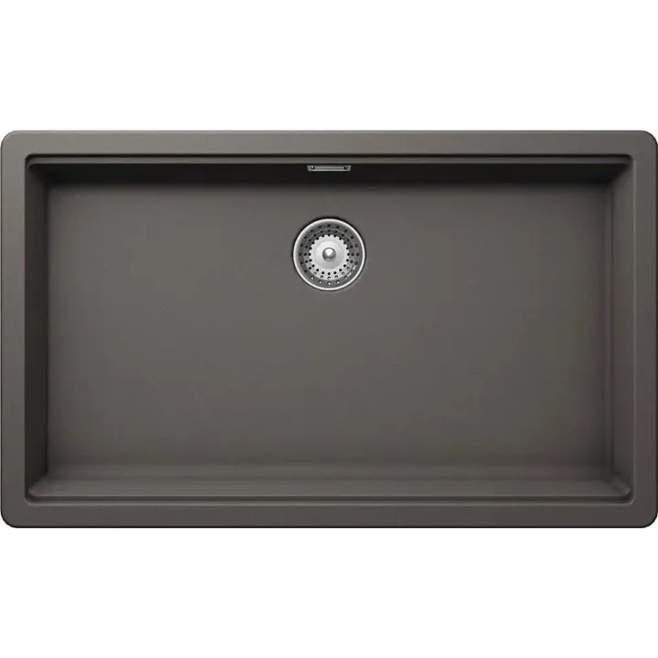 Кухонная мойка SCHOCK Greenwich 80U Cristadur серебристый камень