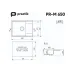 Кухонная мойка PRACTIK PR-M-650-002