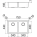 Кухонная мойка BARAZZA 1X842S