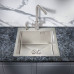 Кухонная мойка MILACIO Denia 46 Steel MC.77470 нержавеющая сталь