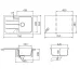 Кухонная мойка SCHOCK Formhaus 45 D Cristalite неро