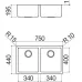 Кухонная мойка BARAZZA 1X842I