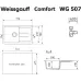 Кухонная мойка WEISSGAUFF WG 507328 Comfort Beige Sand