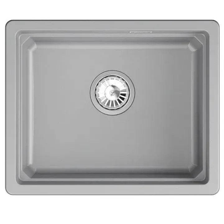 Кухонная мойка GRANULA KS-5501iU алюминиум
