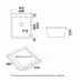 Кухонная мойка PAULMARK DECORATION PM934150-UGR