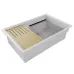 Кухонная мойка PAULMARK GLAMP UNO PM028148-WH