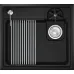 Кухонная мойка GRANULA 5807R черный