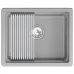 Кухонная мойка GRANULA KS-5501iU алюминиум