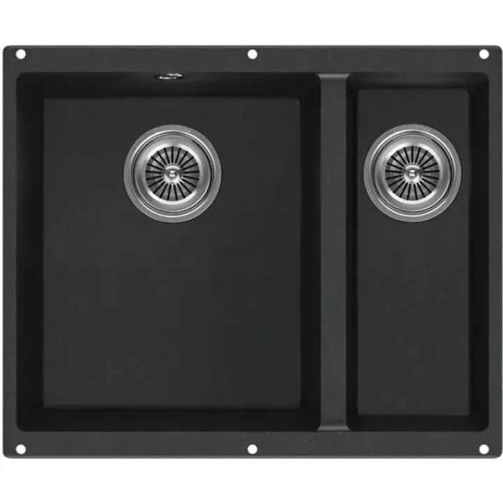 Кухонная мойка KUCHENSTERN UNDER 60-2 антрацит