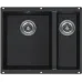 Кухонная мойка KUCHENSTERN UNDER 60-2 антрацит