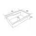 Кухонная мойка PAULMARK GLAMP UNO PM028148-WH