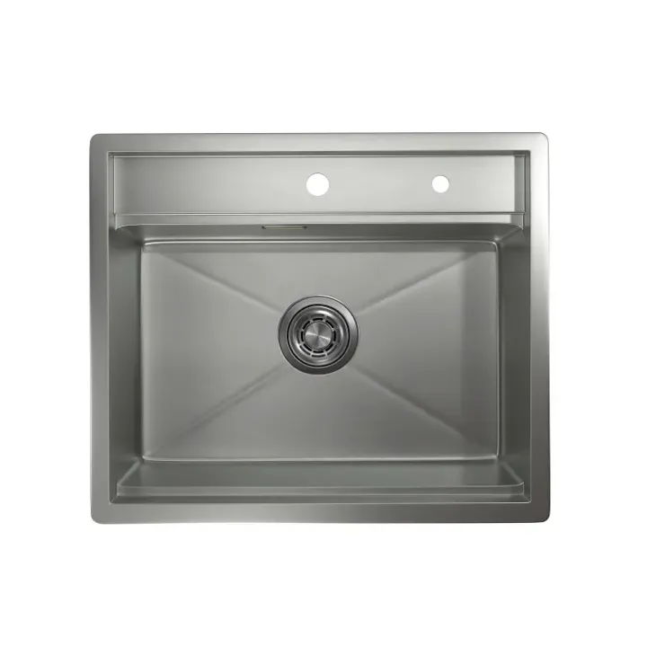 Кухонная мойка GRANULA KS-6051 сталь/матовая