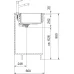 Кухонная мойка FRANKE BXM 210/110-68 Premium F-INOX антрацит (127.0676.885)