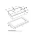 Кухонная мойка PAULMARK NEXT PM217444-GM-M