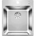 Кухонная мойка BLANCO SOLIS 400-IF/A нерж.сталь полированная с отв. арм. InFino с кл.-авт. PushControl (526119)