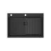 Кухонная мойка PAULMARK VAST-PRO PM707551-GM