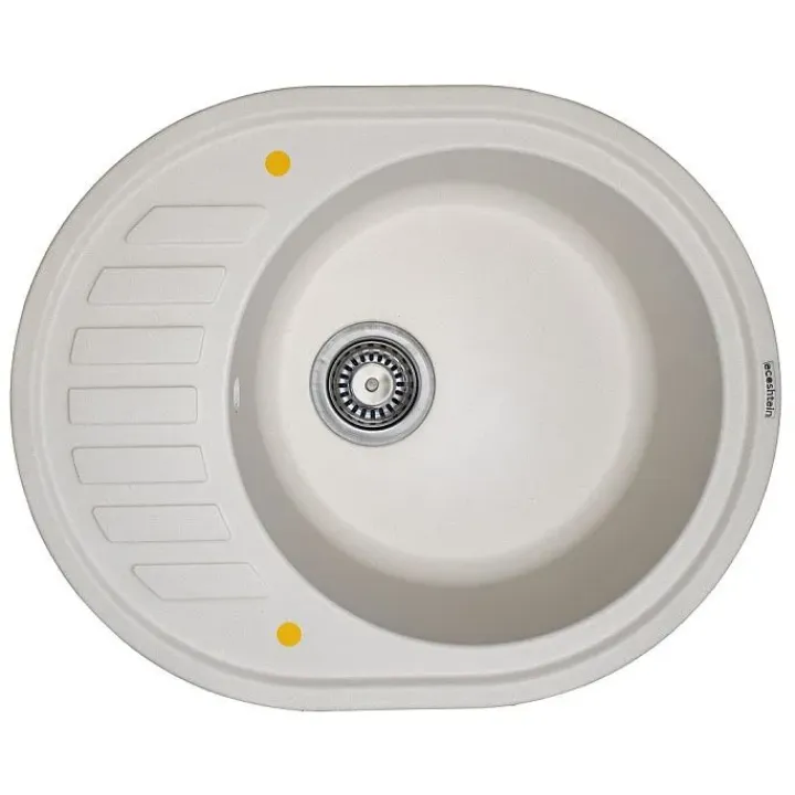 Кухонная мойка ZIGMUND & SHTAIN Kreis OV 620 жасмин