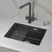 Кухонная мойка GRANULA KS-5501iU чёрный