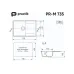 Кухонная мойка PRACTIK PR-M-735-001
