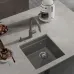 Кухонная мойка RIVELATO LINO 454-R grigio metallizz