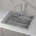 Кухонная мойка GRANULA KS-6003i алюминиум