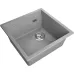 Кухонная мойка RIVELATO LINO 454-R grigio metallizz
