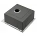 Кухонная мойка MILACIO Denia 75 Steel MC.77428 золото