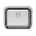 Кухонная мойка PAULMARK Vello 53 UNI брашированная нержавеющая сталь