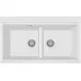 Кухонная мойка RIVELATO FONDE 8638-2 Bianco latte