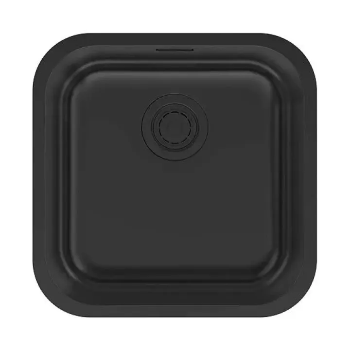 Кухонная мойка PAULMARK Vello 44 UNI матовый черный