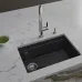 Кухонная мойка RIVELATO LINO 654-L antracite