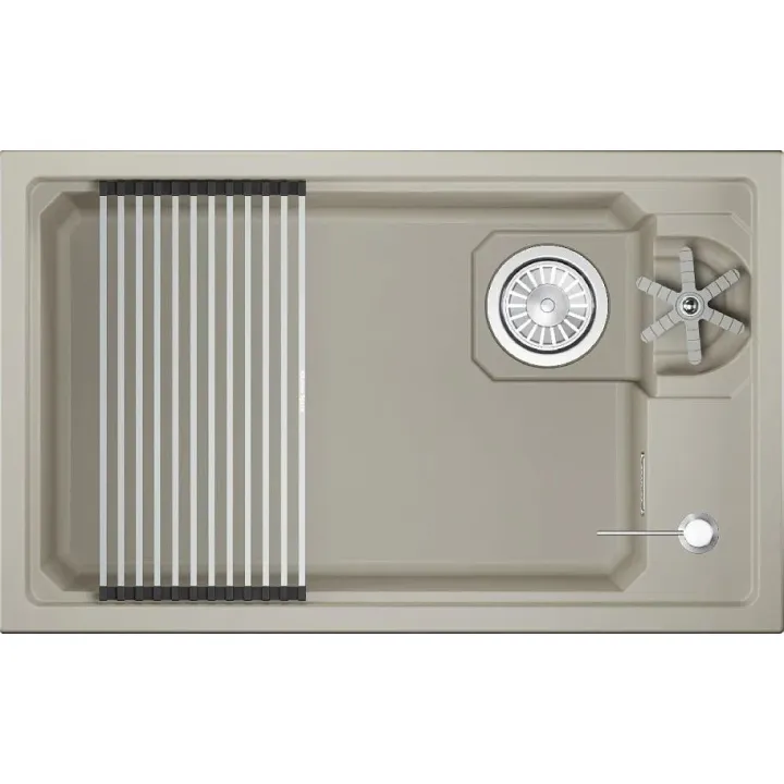 Кухонная мойка GRANULA 7309RU креман